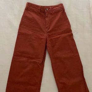 Free People Cropped Flare Pants